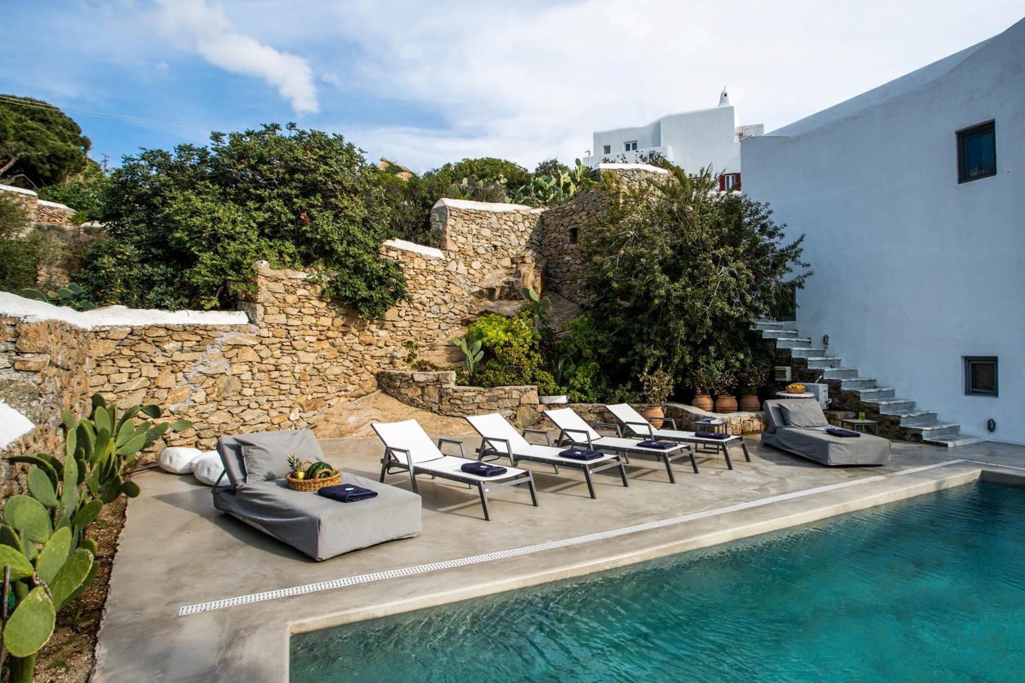 Villa Opal By Mykonos Rocks Mykonos Town Eksteriør billede